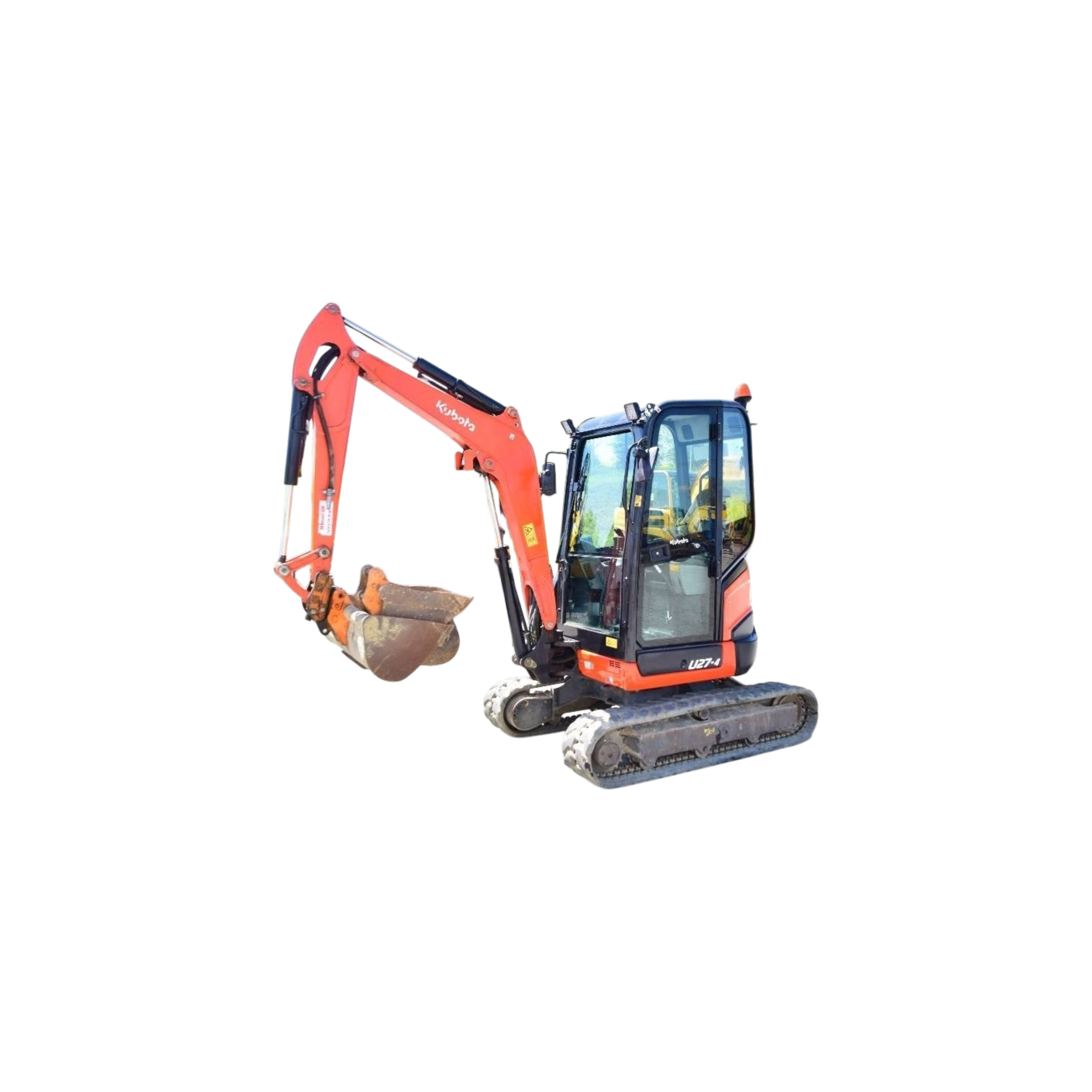 Kubota U 27-4 avec 3 Godets et Attache rapide