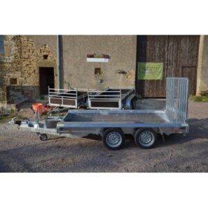 Plateforme de transport 300 x 150 cm – PTAC 3 500 kg