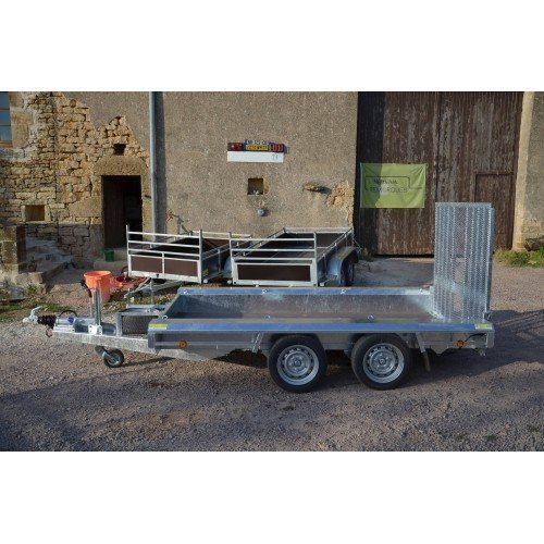Plateforme de transport 300 x 150 cm – PTAC 3 500 kg