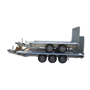 Vlemmix Porte-engin 400 x 180 PTAC 3500 kg 3 essieux 3×1500 kg