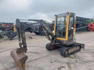 VOLVO ECR 28 de 2007 AVEC 3 GODETS