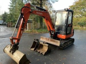 Kubota KX61-3 – Équipement compact de chantier