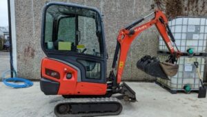 Kubota KX016-4 , 2014 , 1,7T