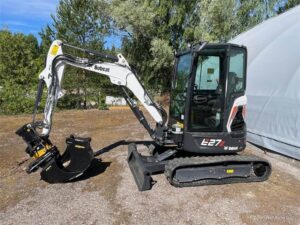 (2021) Bobcat E27Z + ENGCON + 4 GODETS