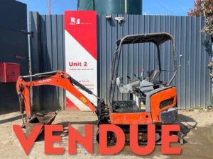 Kubota KX 015-4 + 3 GODETS